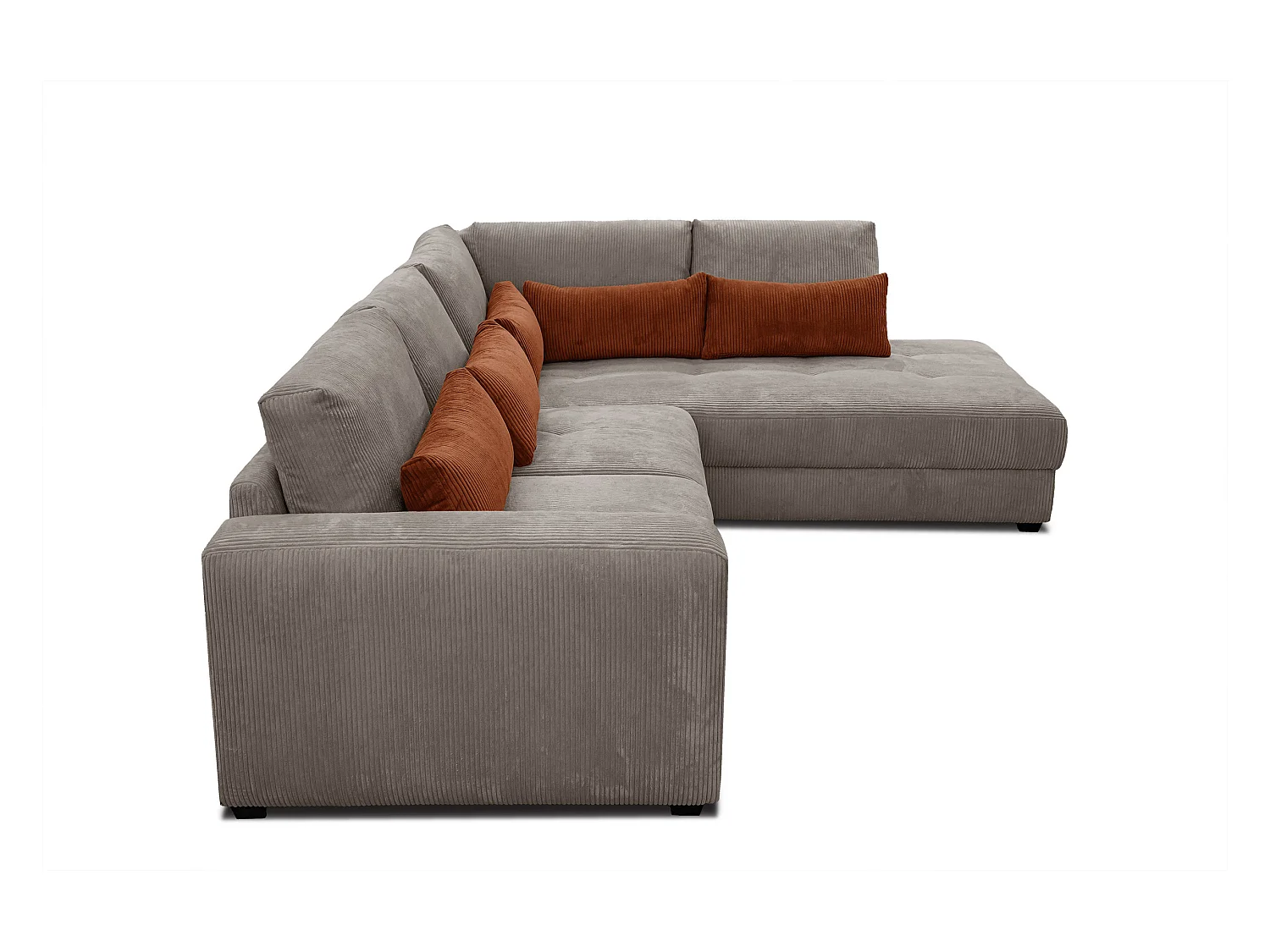 CANAPE D'ANGLE OLI 4 places, taupe