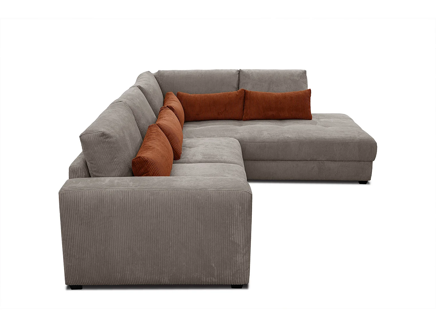 CANAPE D'ANGLE OLI 4 places, taupe