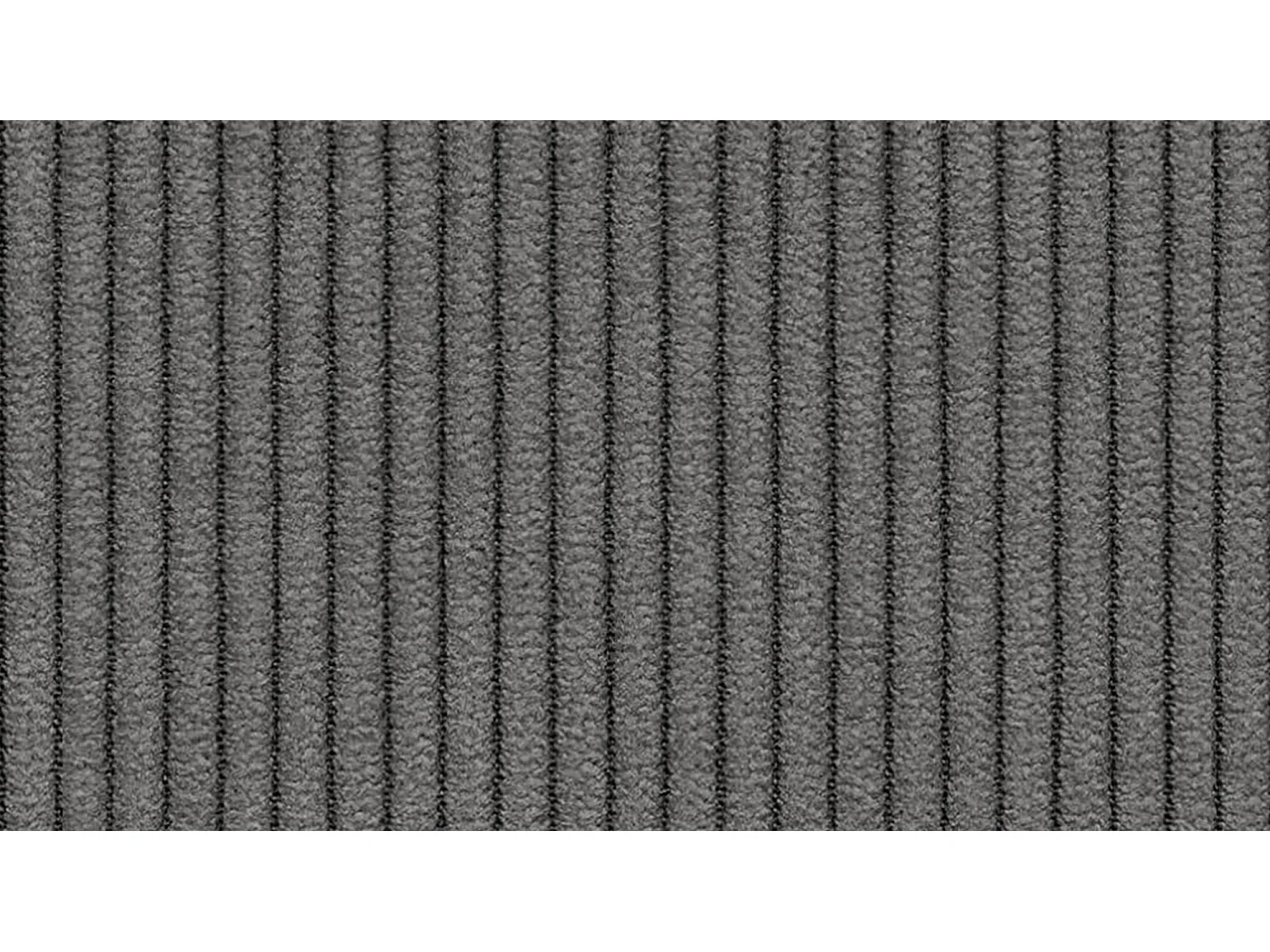 CANAPE D'ANGLE TAUER 3 places, gris foncé