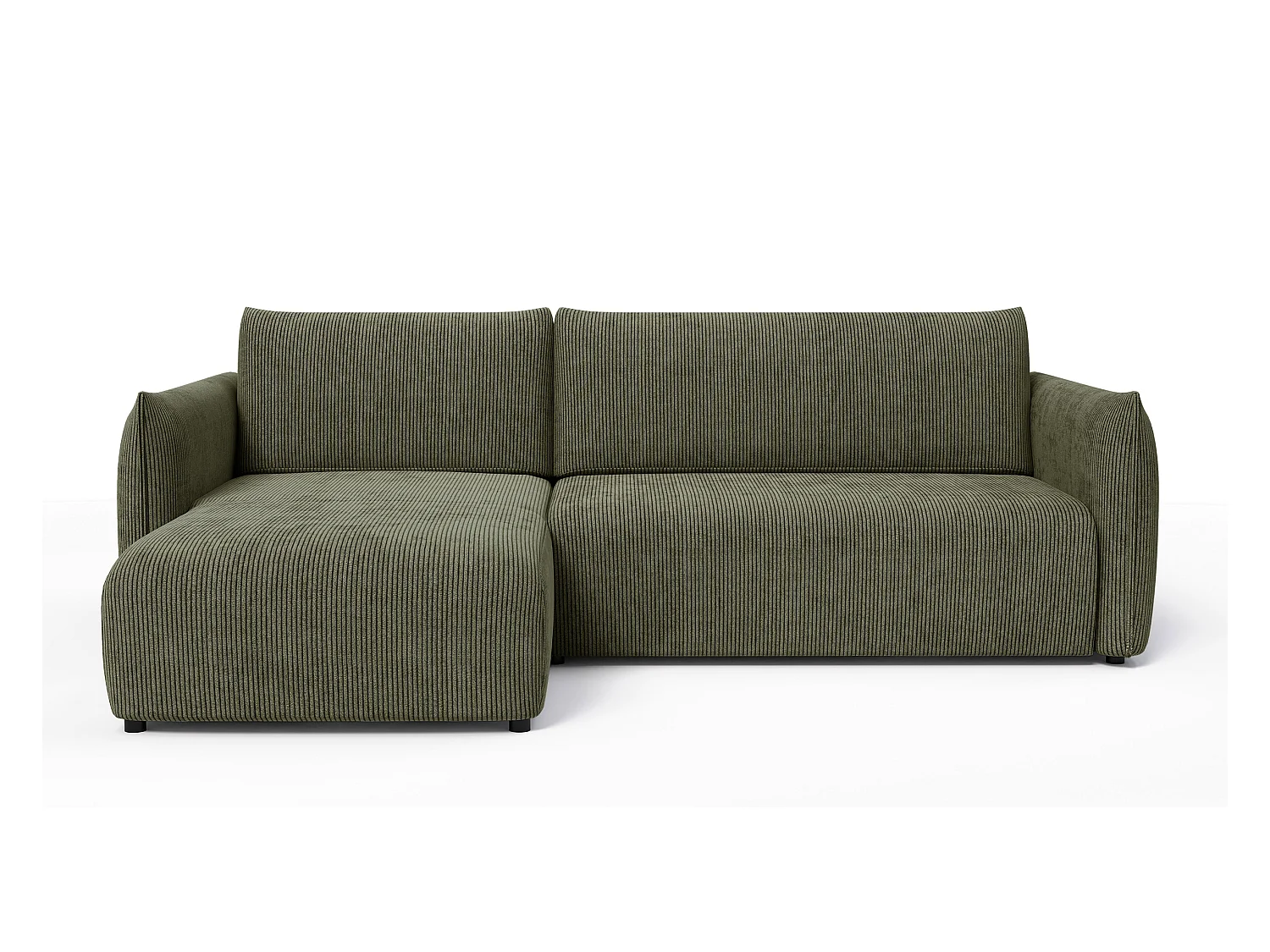 CANAPE D'ANGLE TAUER 3 places, olive