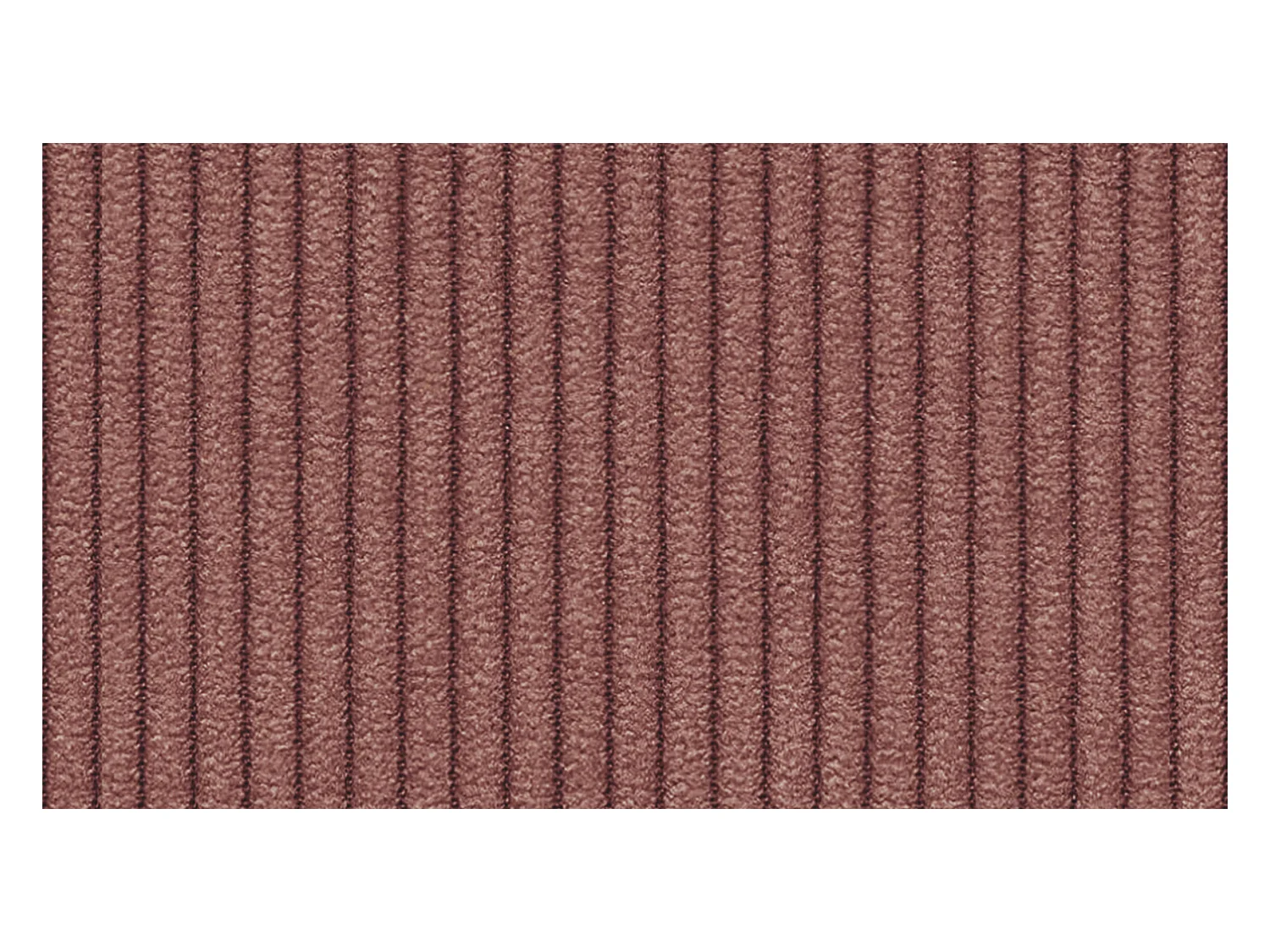 CANAPÉ D'ANGLE OLI 4 places, tissu rose