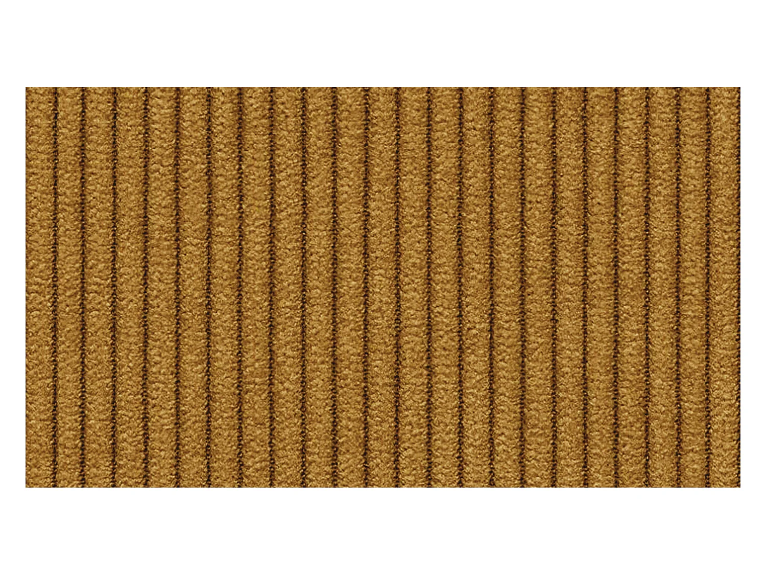 CANAPE D'ANGLE TAUER 3 places, jaune foncé