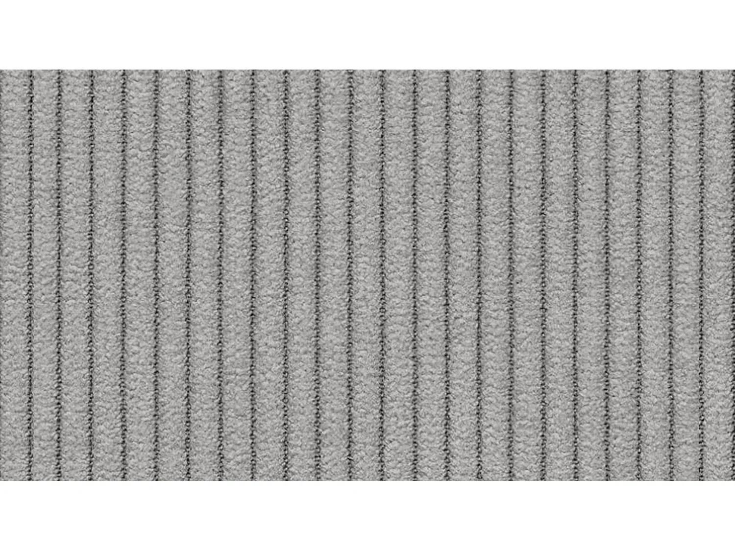 CANAPE D'ANGLE TAUER 3 places, gris clair