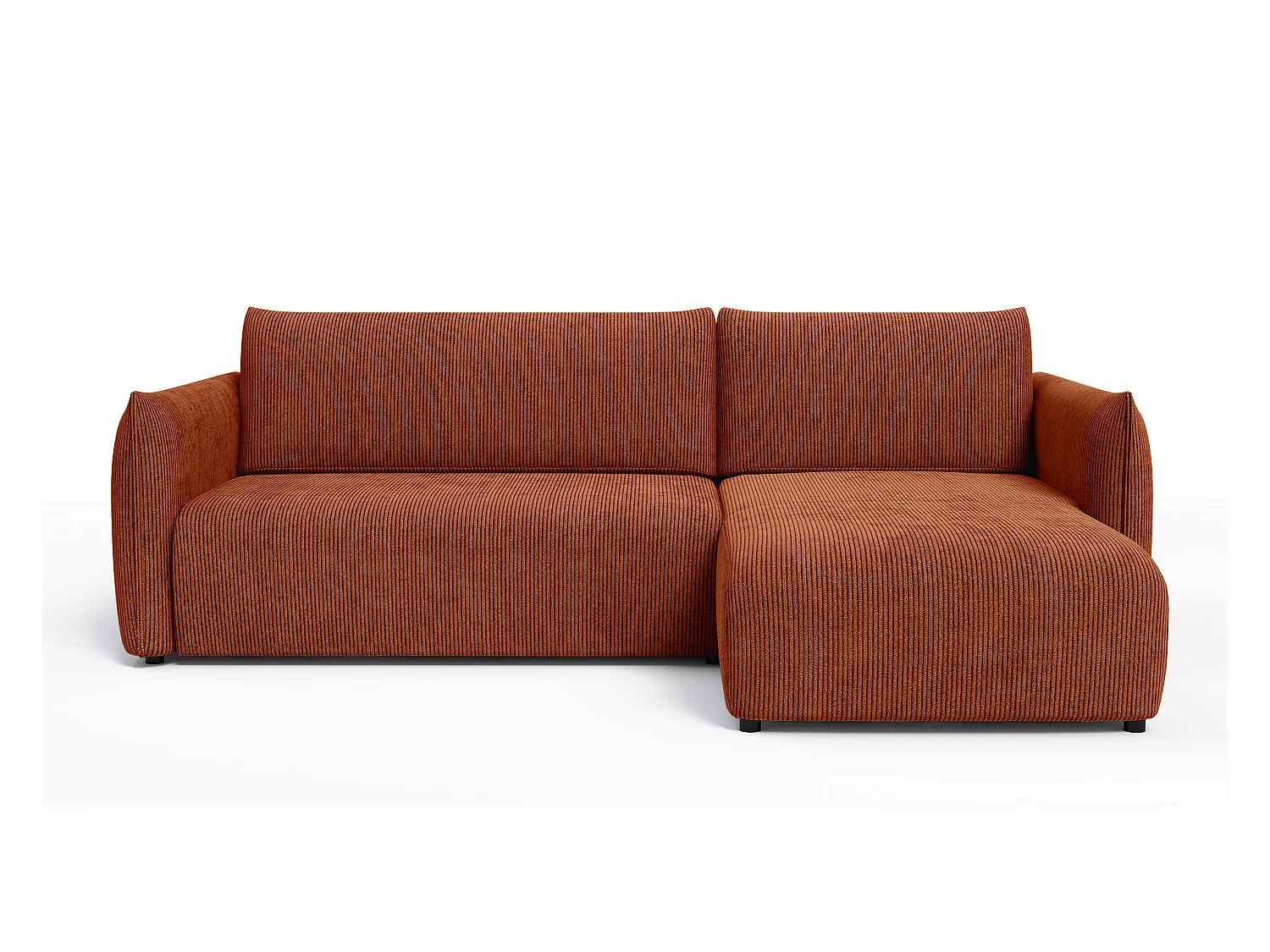 CANAPE D'ANGLE TAUER 3 places, orange