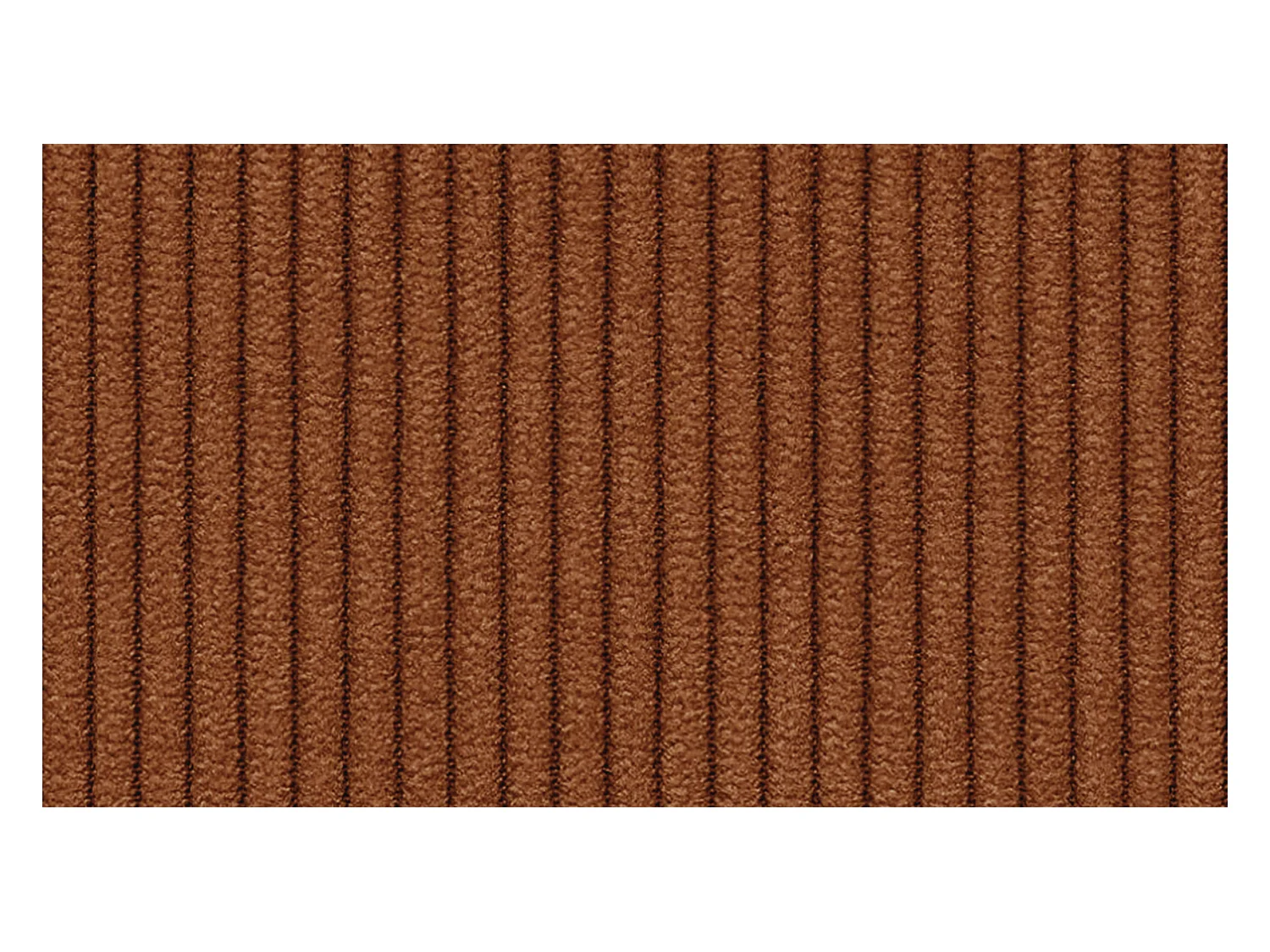 CANAPE D'ANGLE TAUER 3 places, orange