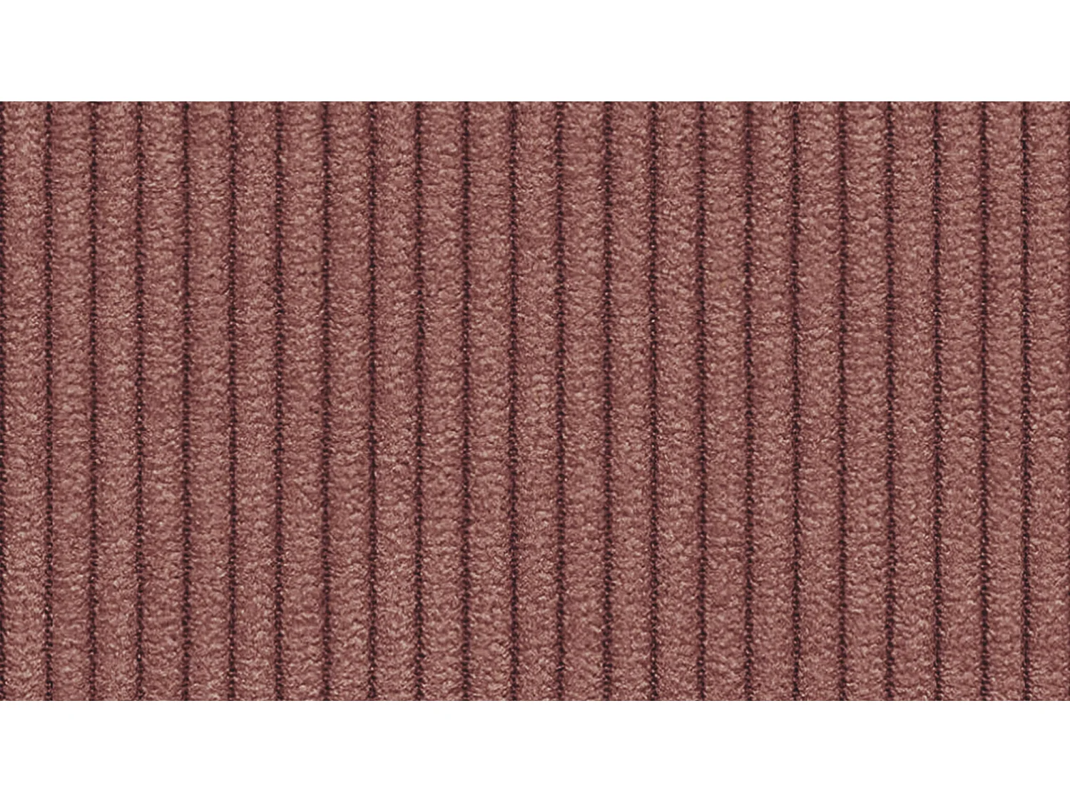 TAUER Ecksofa 3-Sitzer rechts, altrosa