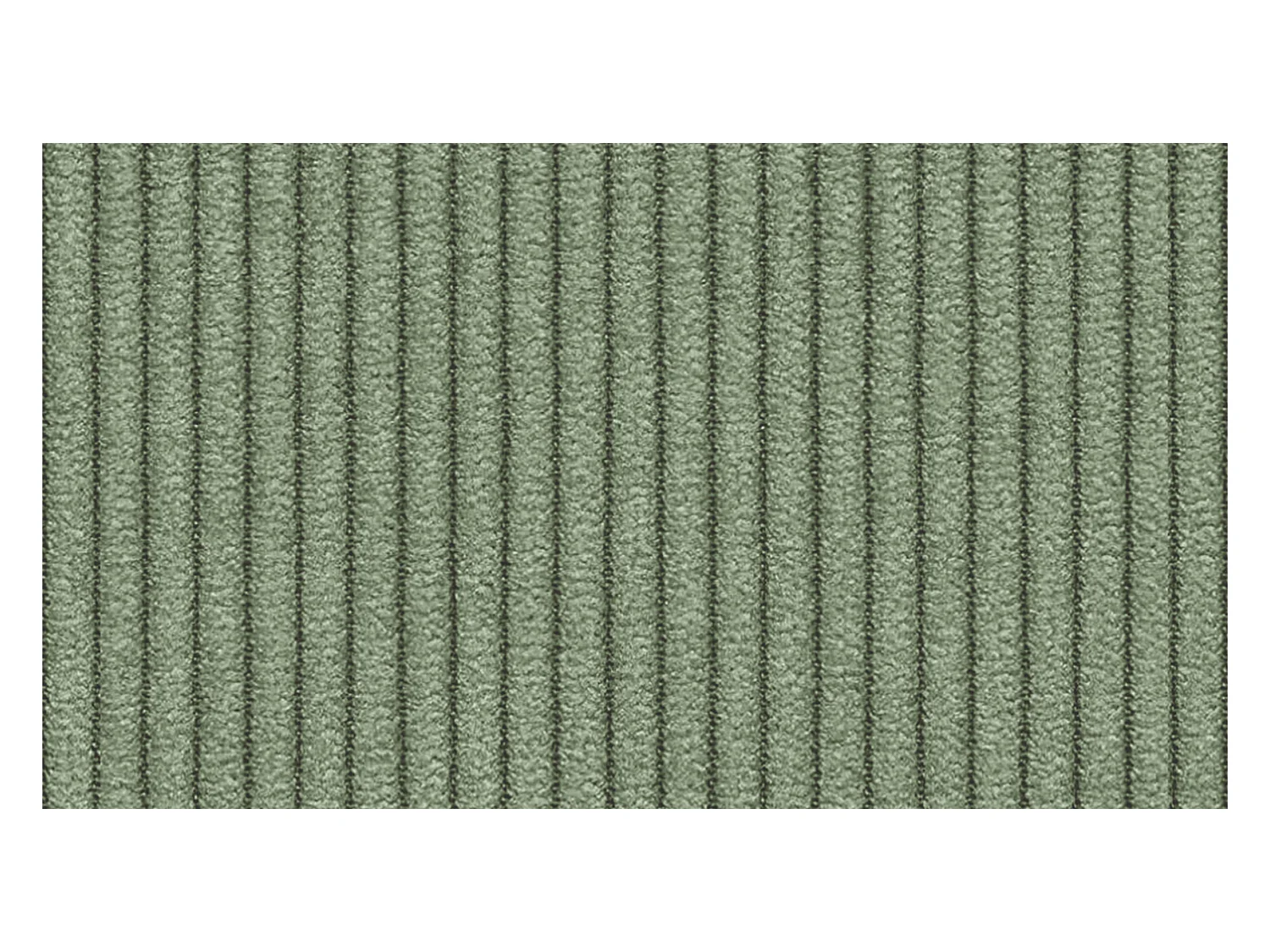 CANAPÉ D'ANGLE OLI 4 places, tissu sauge