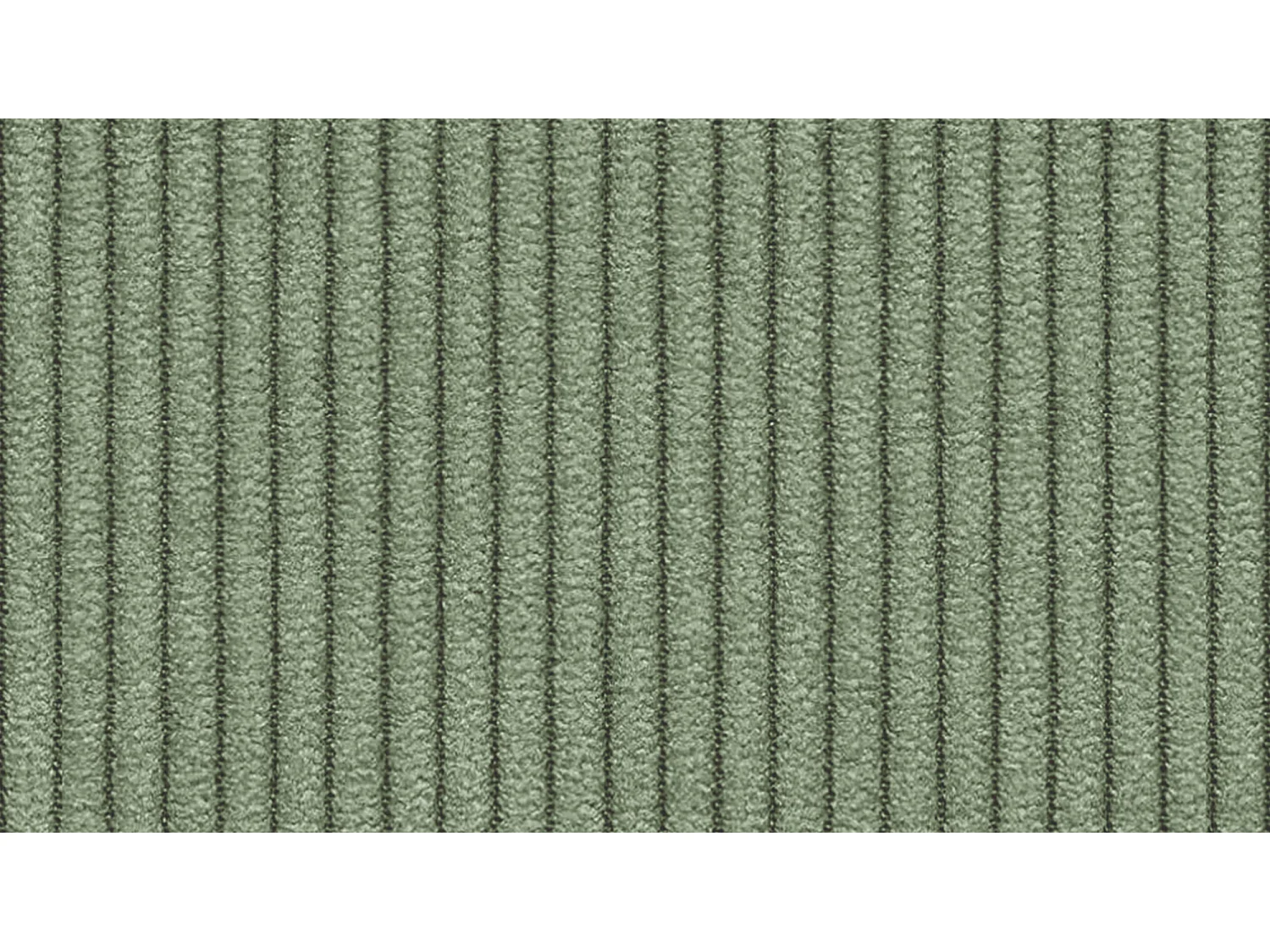 Ecksofa 4-Sitzer links OLI, salbeigrün