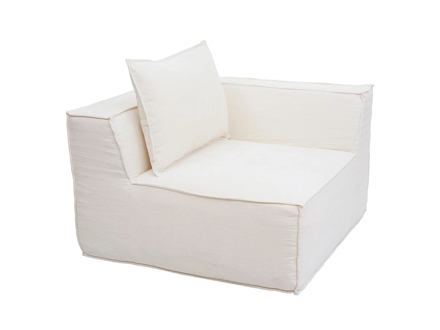 Sofagruppe MCW-O54 (4-delt),  cremefarvet