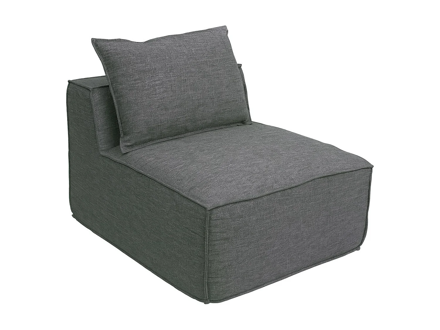 Ensemble canapé MCW-O54 (4 pièces),  gris foncé