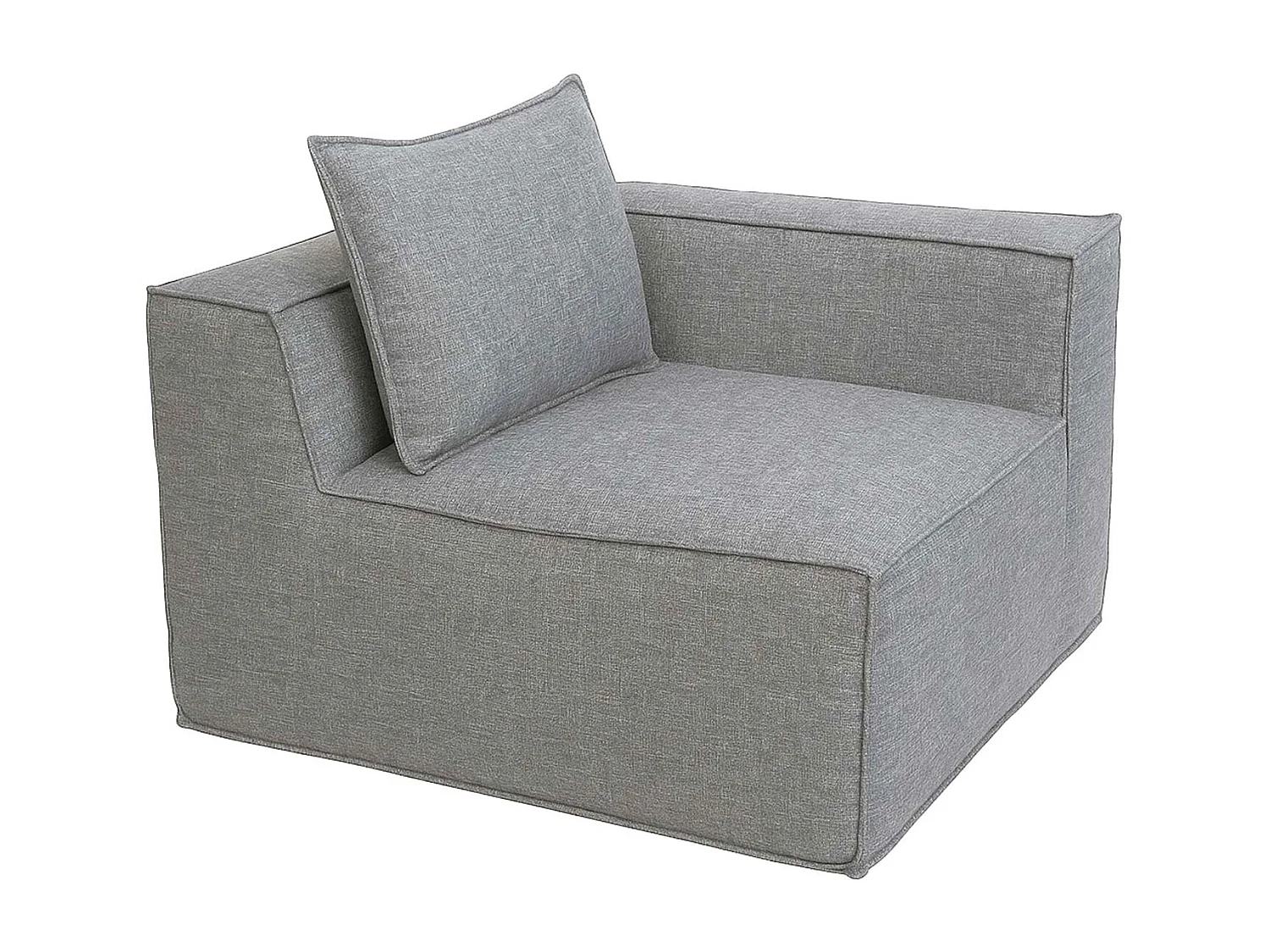 Bankstel MCW-O54 (4-delig),  lichtgrijs