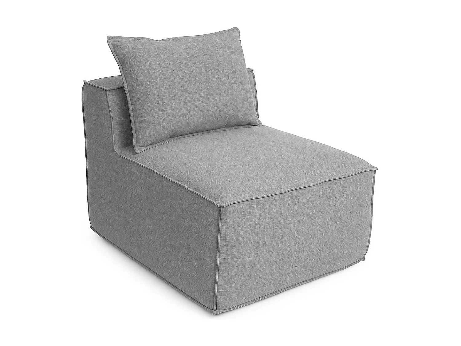 Bankstel MCW-O54 (4-delig),  lichtgrijs