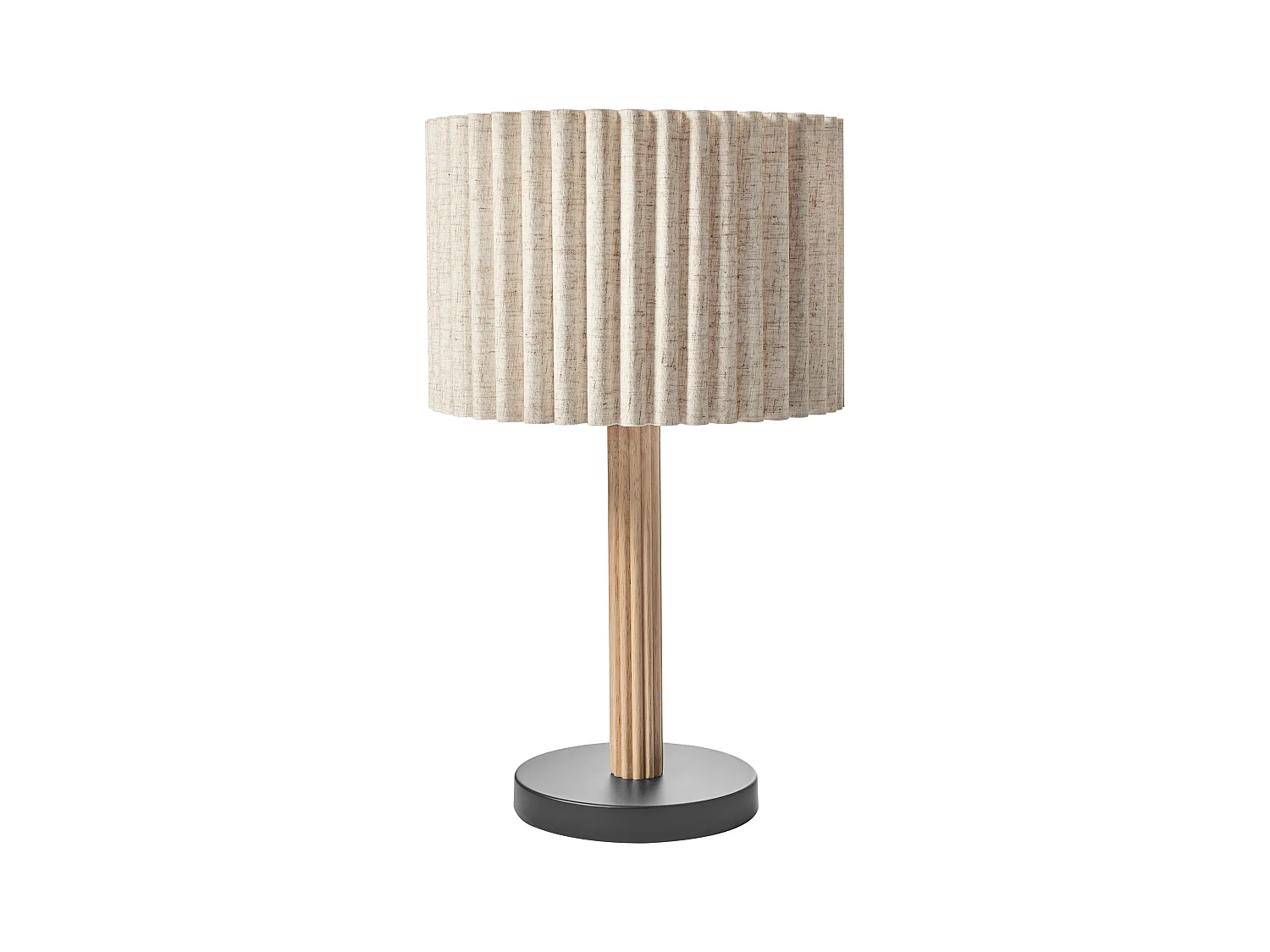 Lampe à poser BELESSA Lin Beige clair