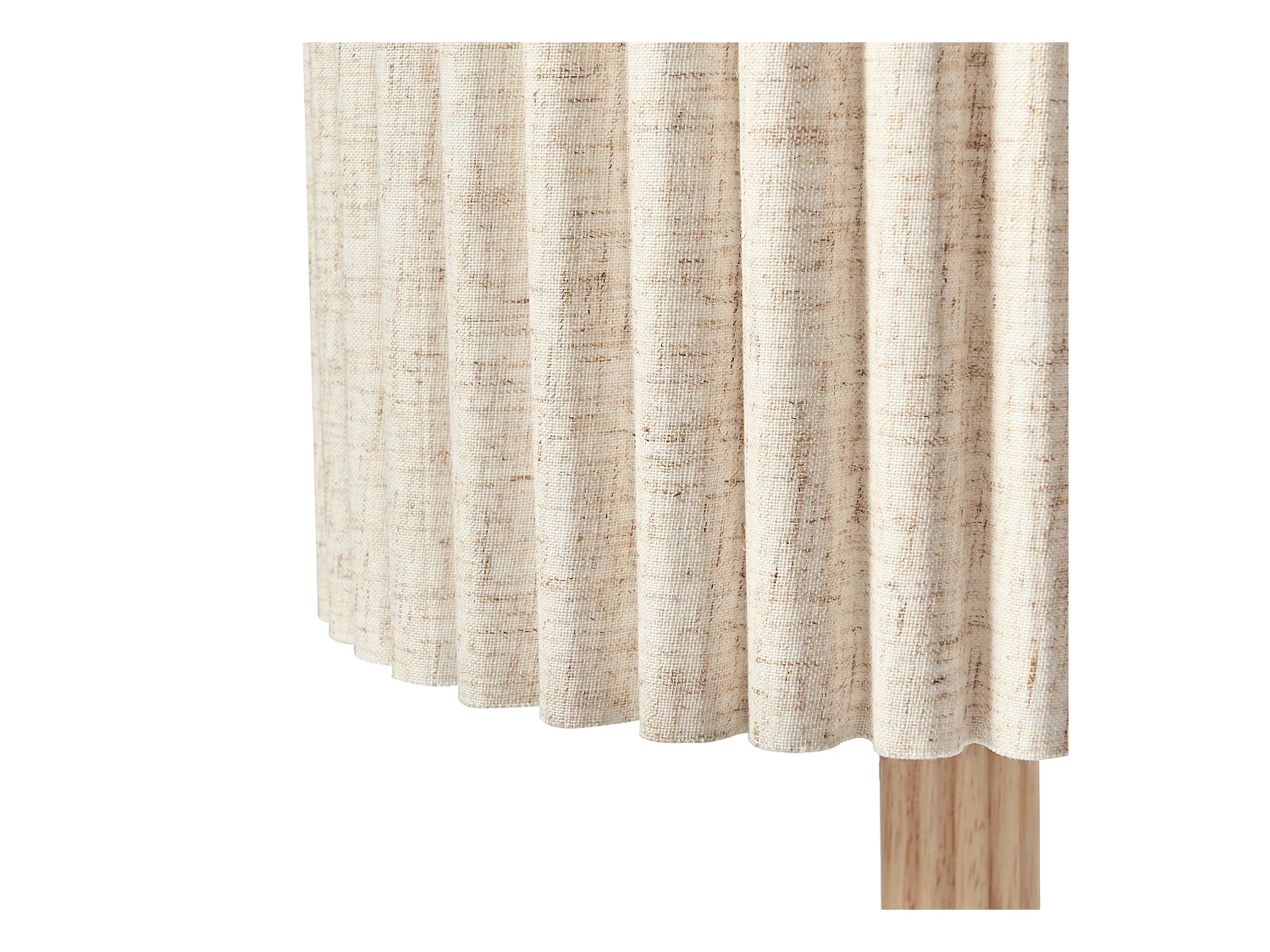 Lampe à poser BELESSA Lin Beige clair