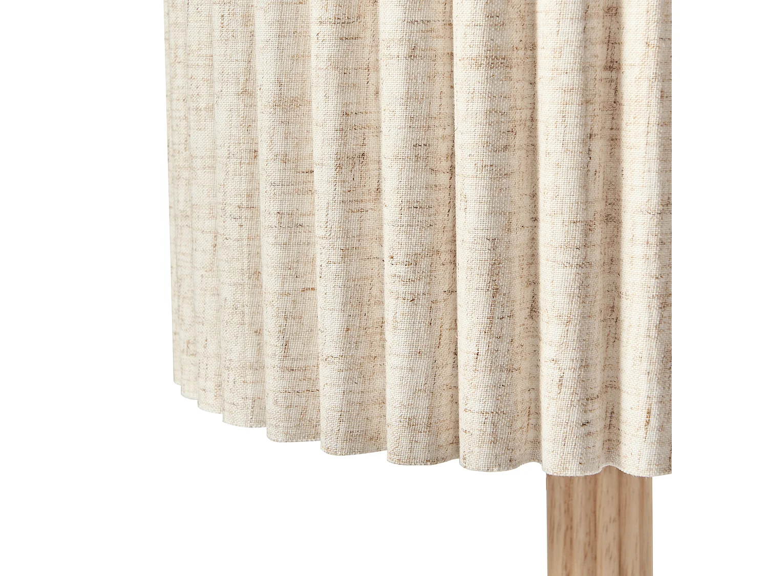 Table Lamp BELESSA Linen Light Beige
