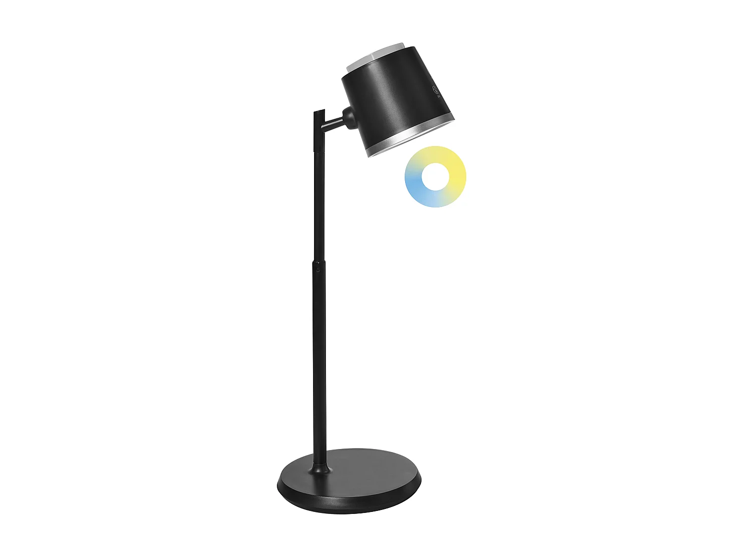 Lampe de table LED sans fil LIBRA Avec variateur Noir