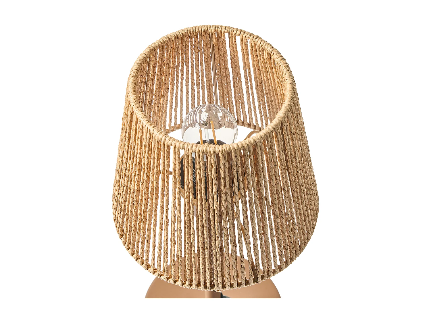 Lampe à poser HANGER Métal Marron