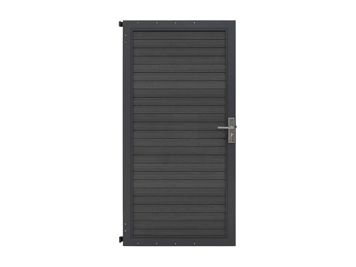 Porta da Giardino in Pannello Ecolegno - Grigio