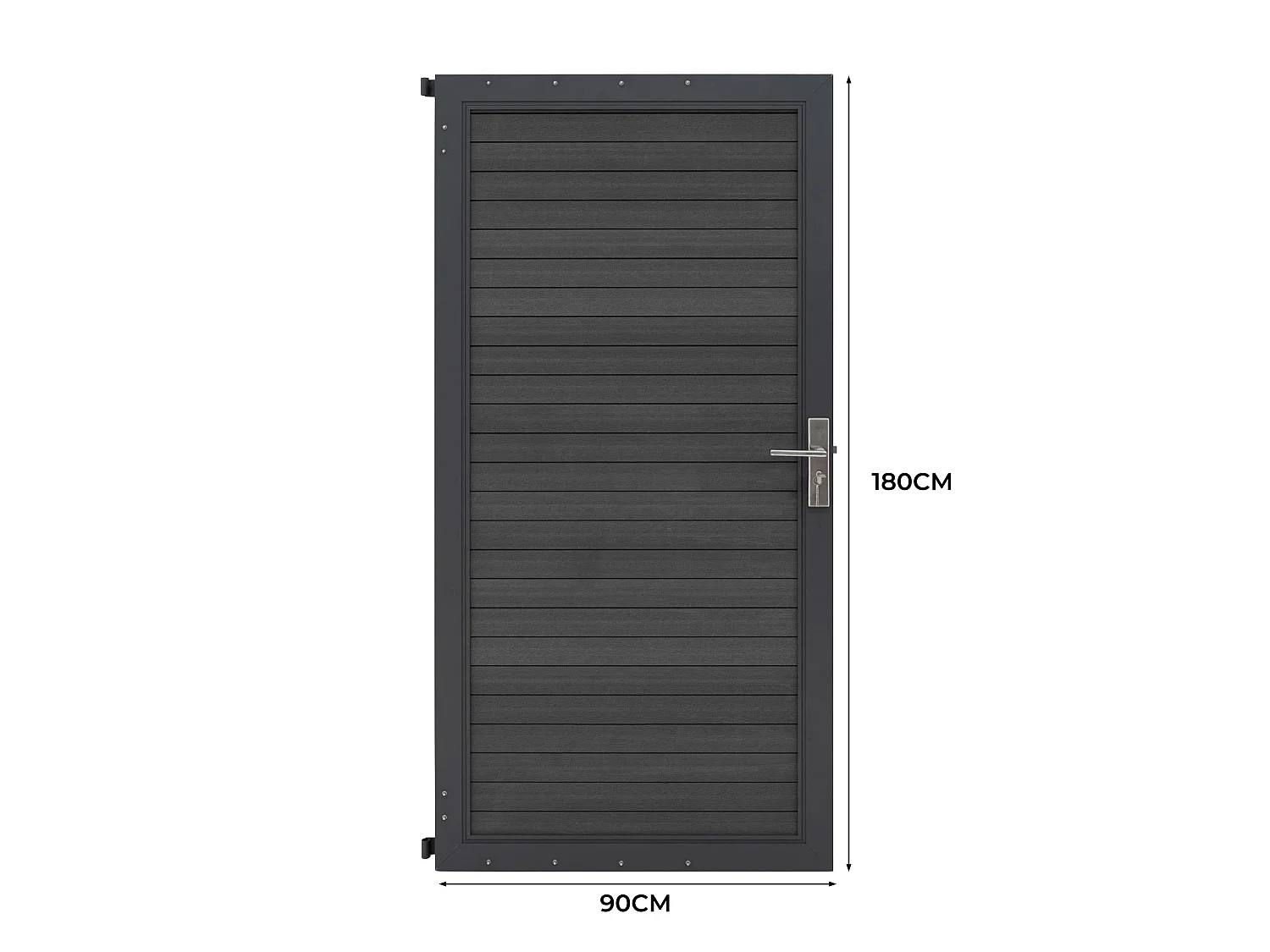 Composite Panel Gate - Grey