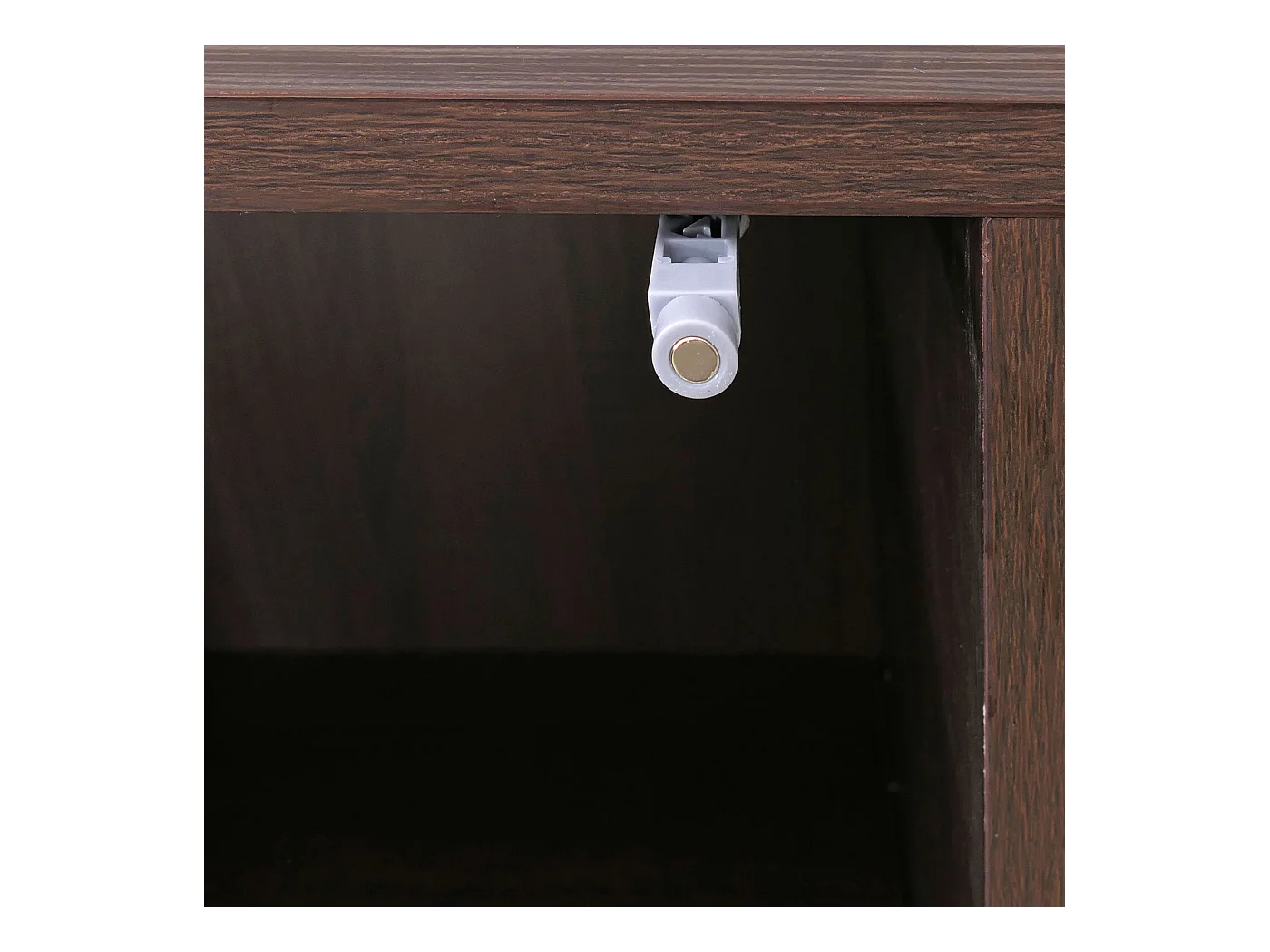 Armoire haute MCW-O40,  aspect noyer