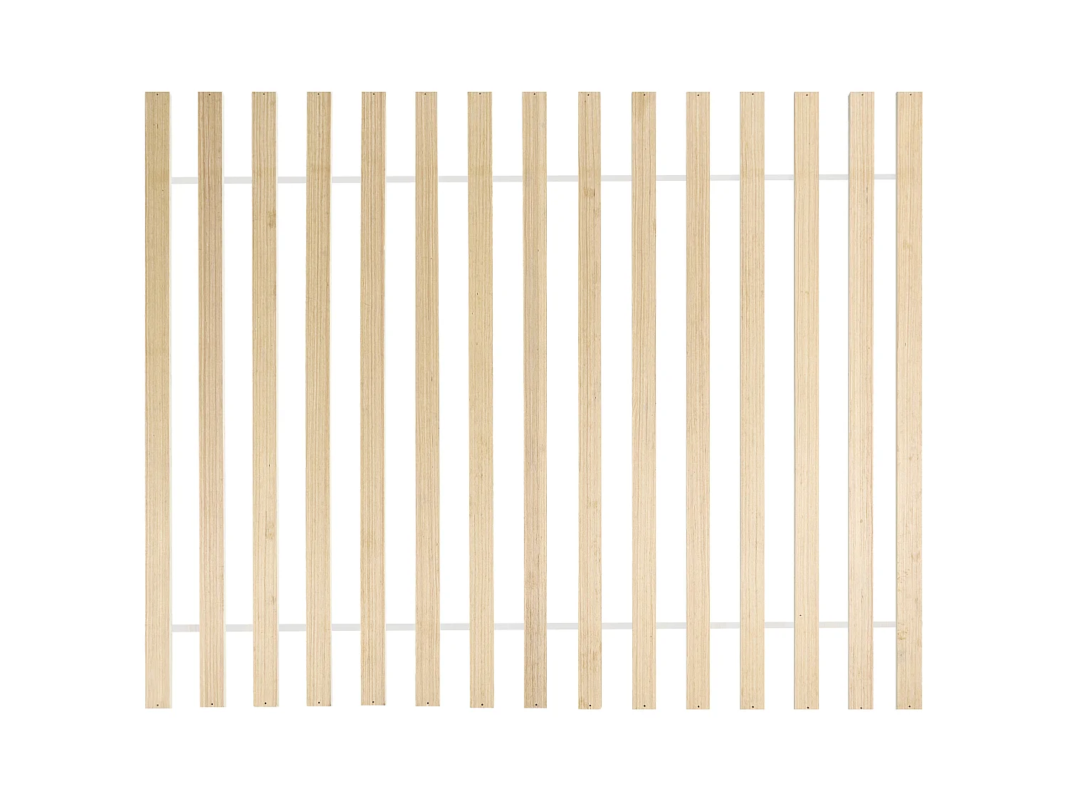 Lit avec sommier Bois de pin DOSCHES 180 x 200 cm Marron clair