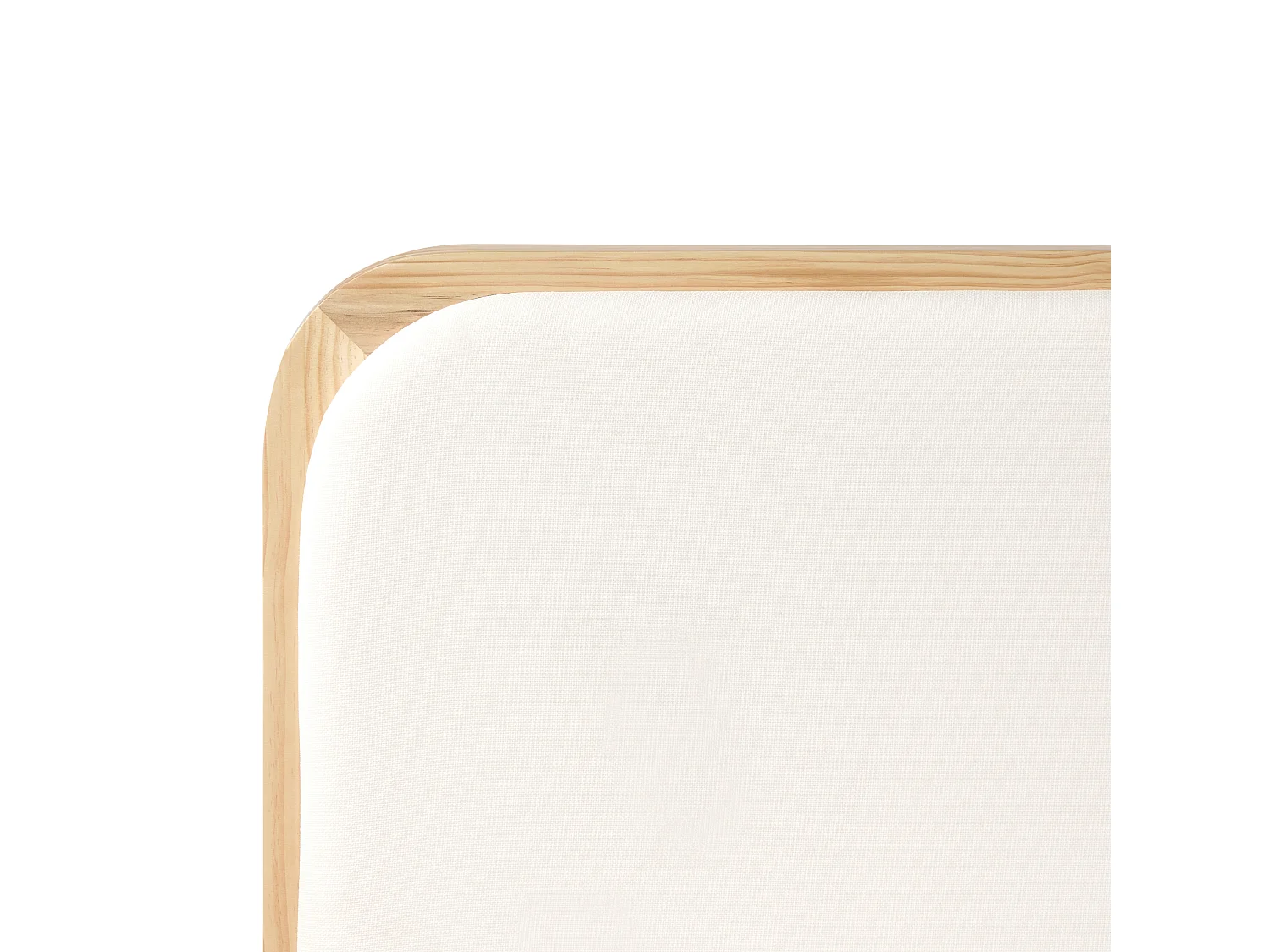 Lit avec sommier Bois de pin DOSCHES 160 x 200 cm Marron clair