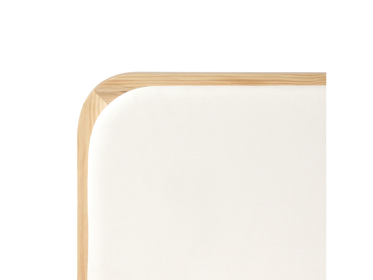 Lit avec sommier Bois de pin DOSCHES 160 x 200 cm Marron clair