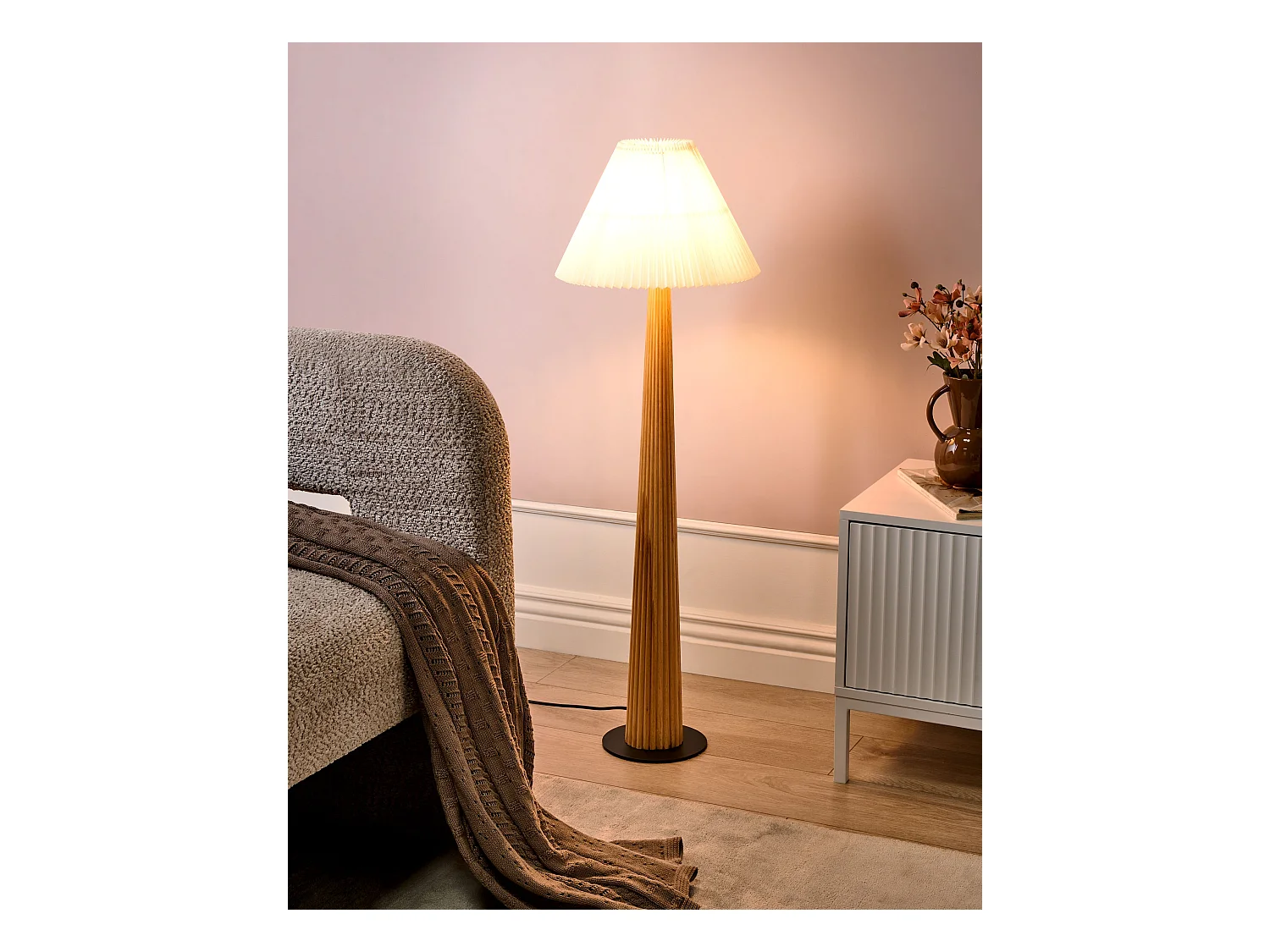 Lampadaire ALIGIDE Bois Naturel