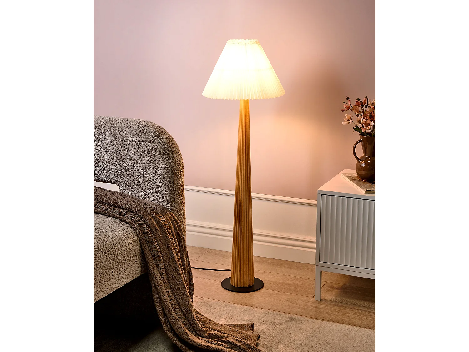 Lampadaire ALIGIDE Bois Naturel