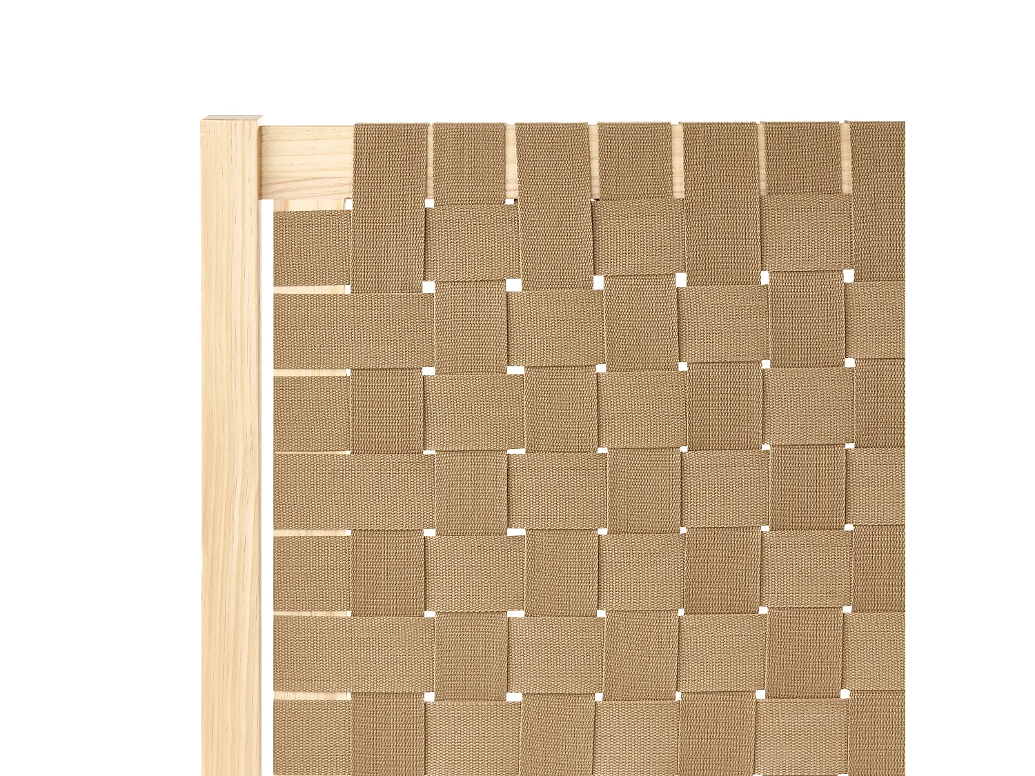 Lit avec sommier Bois de pin BRUNEMONT 180 x 200 cm Marron clair