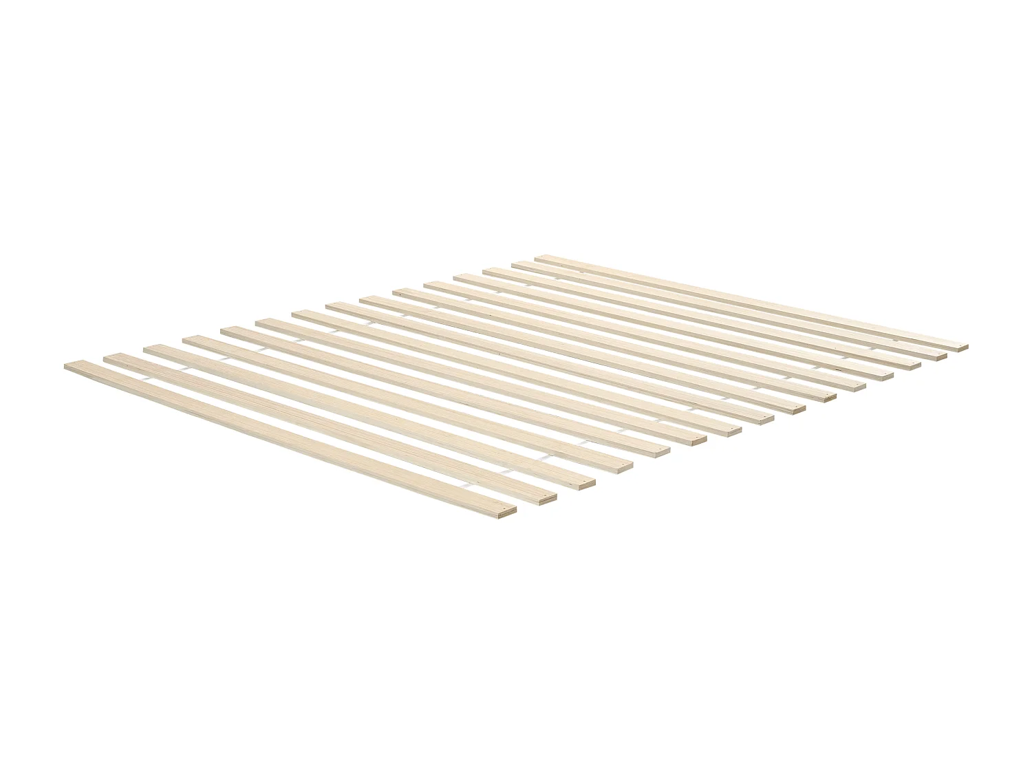 Lit avec sommier Bois de pin BRUNEMONT 180 x 200 cm Marron clair