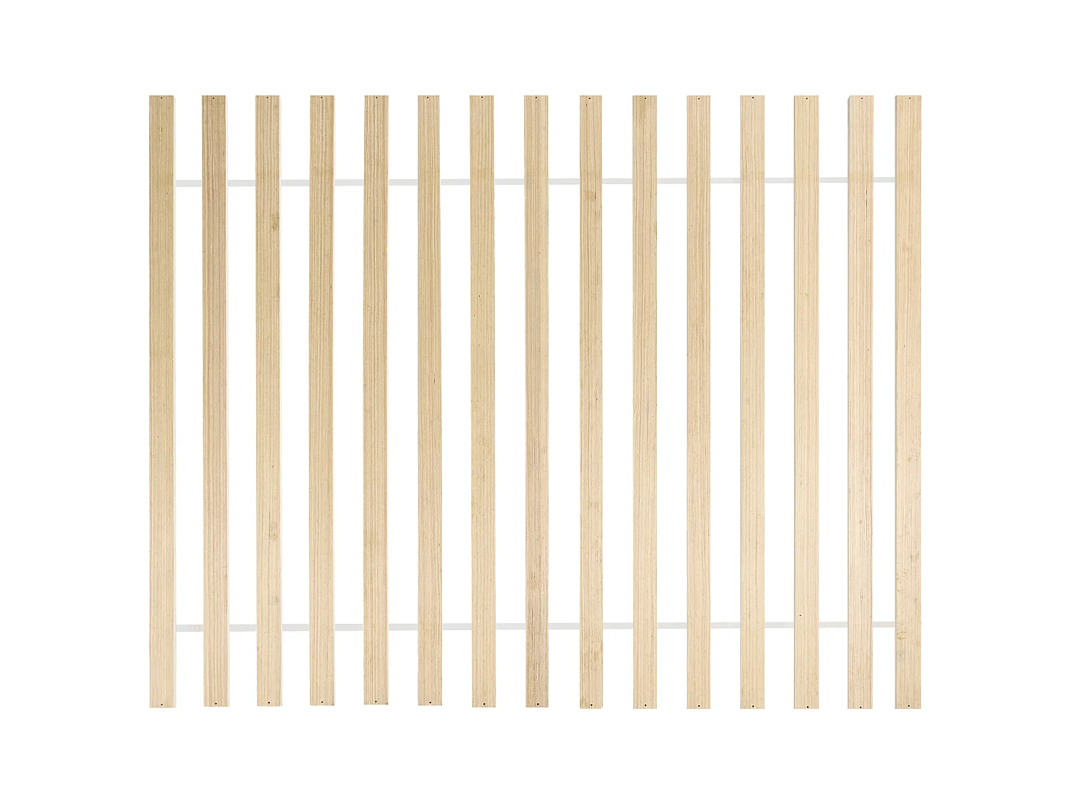 Bed Pine Wood BRUNEMONT 180 x 200 cm (EU Super King) Light Brown