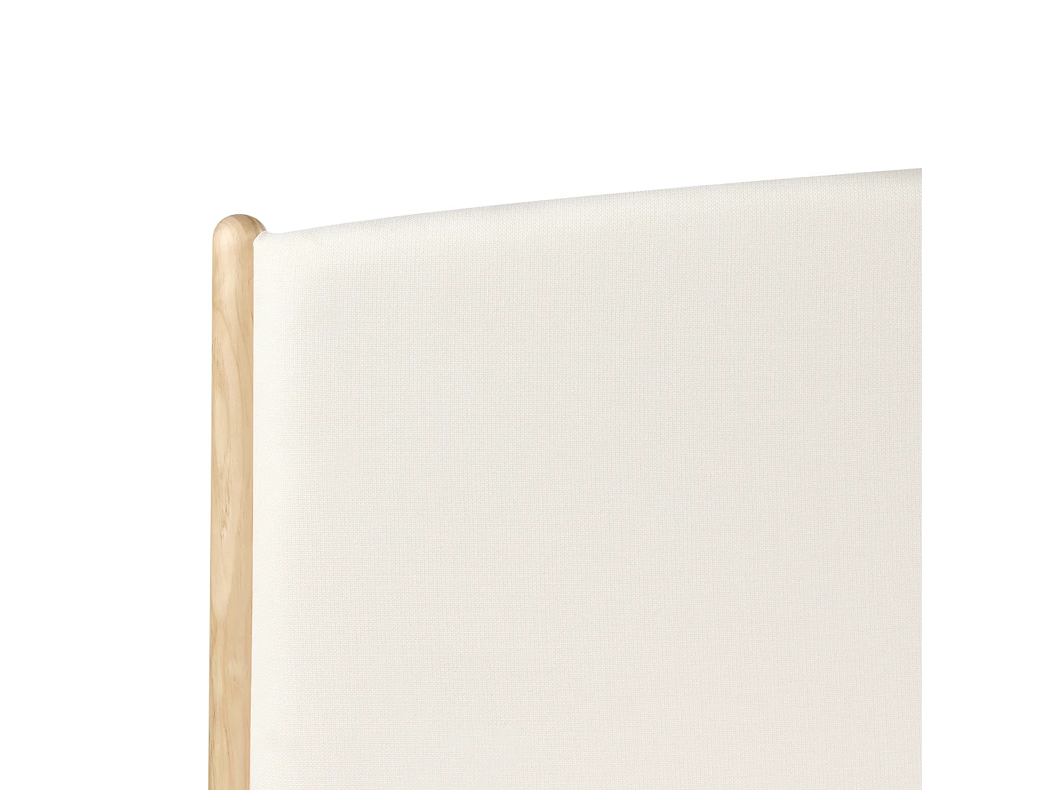 Lit avec sommier Bois de pin CLAIRAC 180 x 200 cm Marron clair