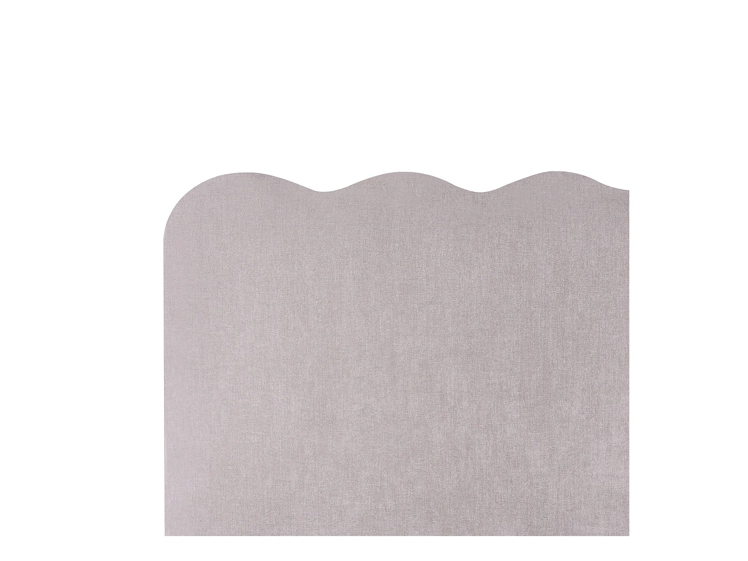 Lit ottoman Tissu NANTERRE 180 x 200 cm Taupe