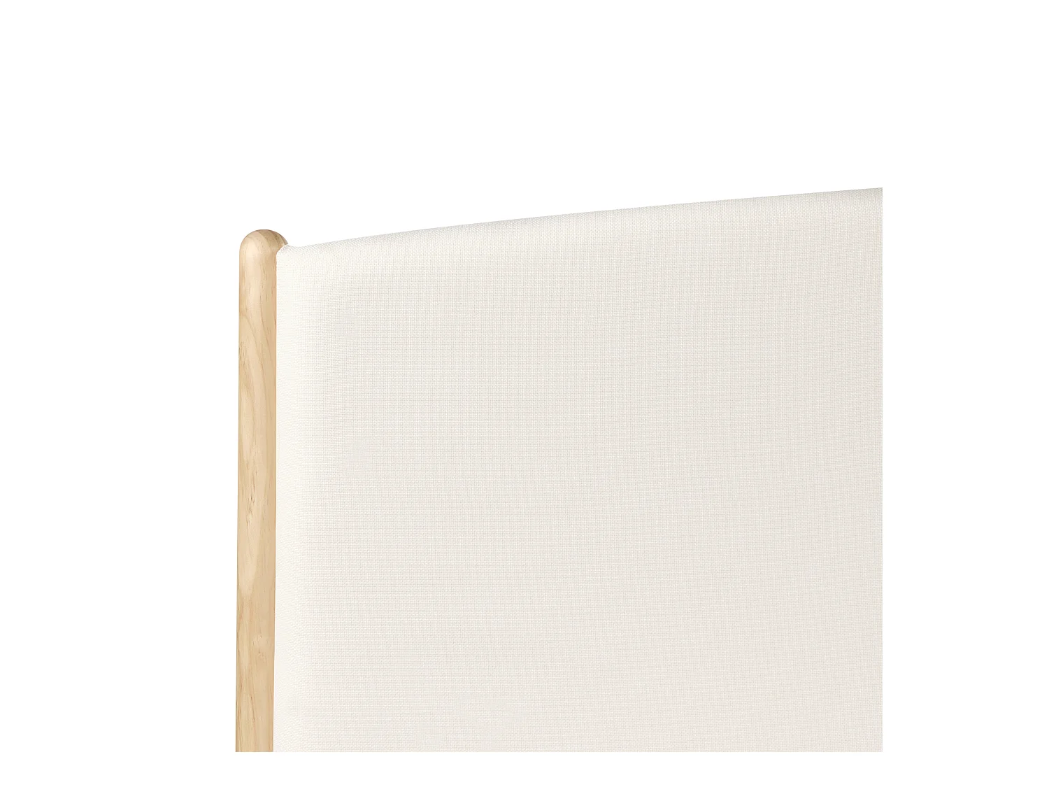 Lit avec sommier Bois de pin CLAIRAC 160 x 200 cm Marron clair