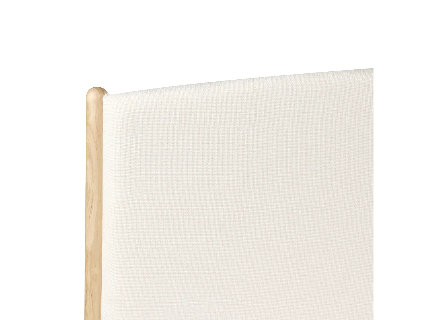 Lit avec sommier Bois de pin CLAIRAC 160 x 200 cm Marron clair