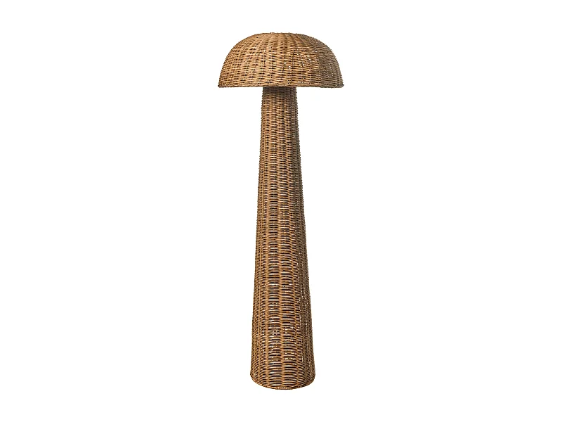 Lampadaire ALERO Rotin Naturel