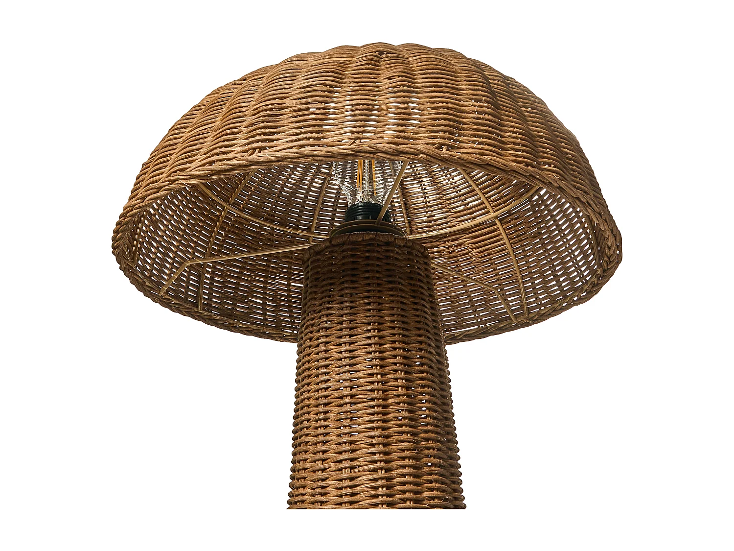 Lampadaire ALERO Rotin Naturel