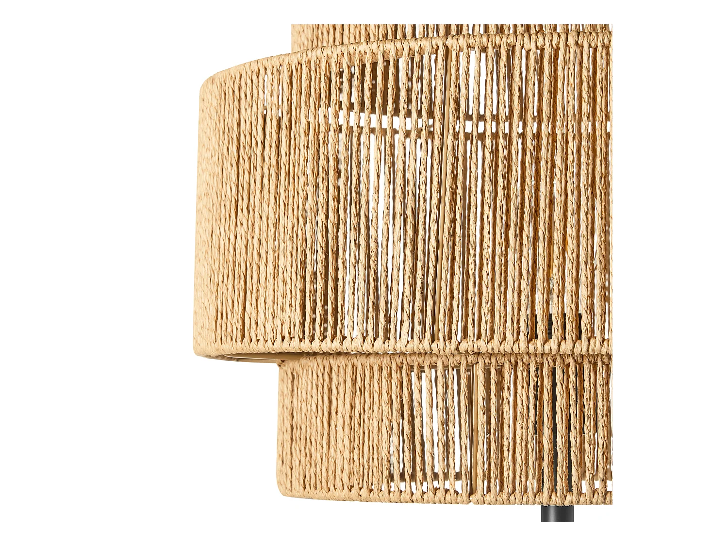 Lampadaire WOKIRO Corde tressé en papier Naturel