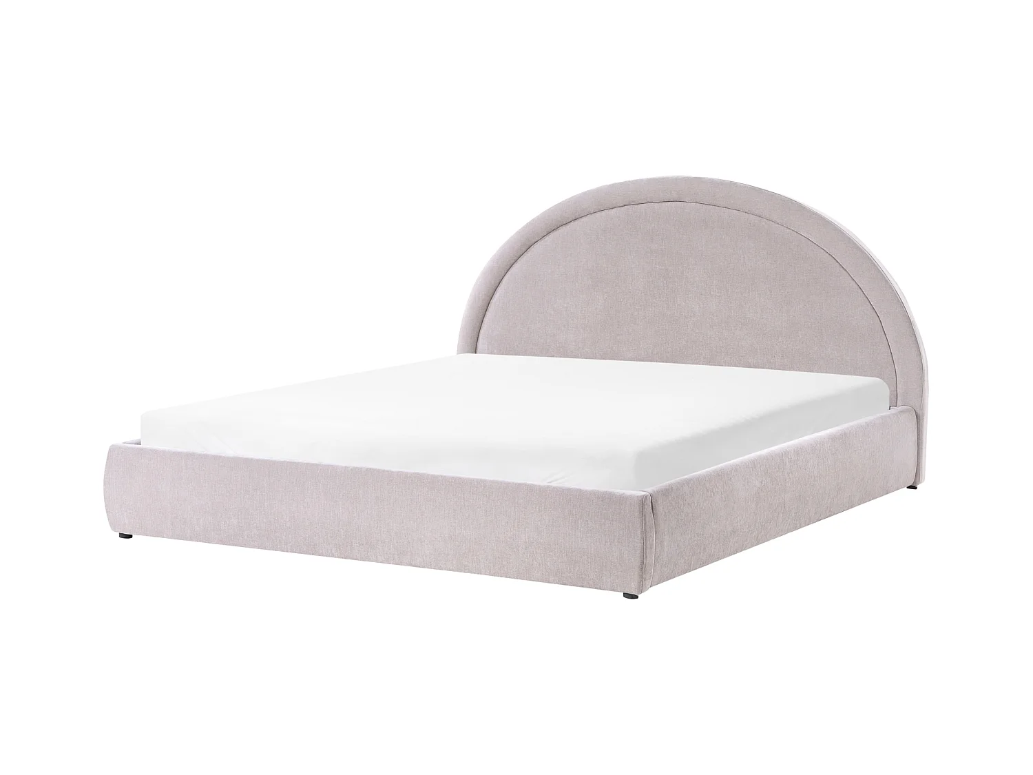 Lit ottoman Tissu MOUZON 180 x 200 cm Beige