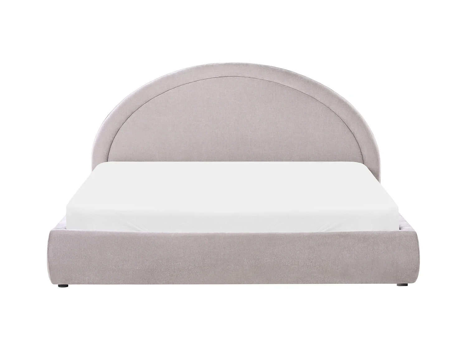 Lit ottoman Tissu MOUZON 180 x 200 cm Beige