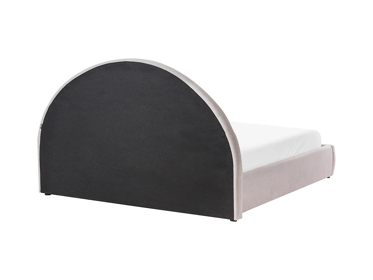 Lit ottoman Tissu MOUZON 180 x 200 cm Beige