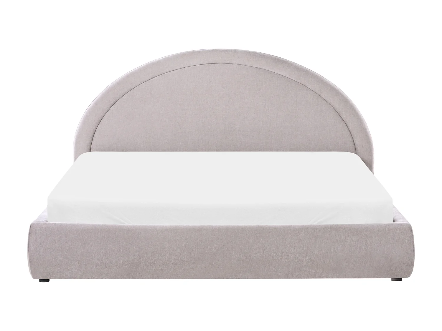 Lit ottoman Tissu MOUZON 180 x 200 cm Beige