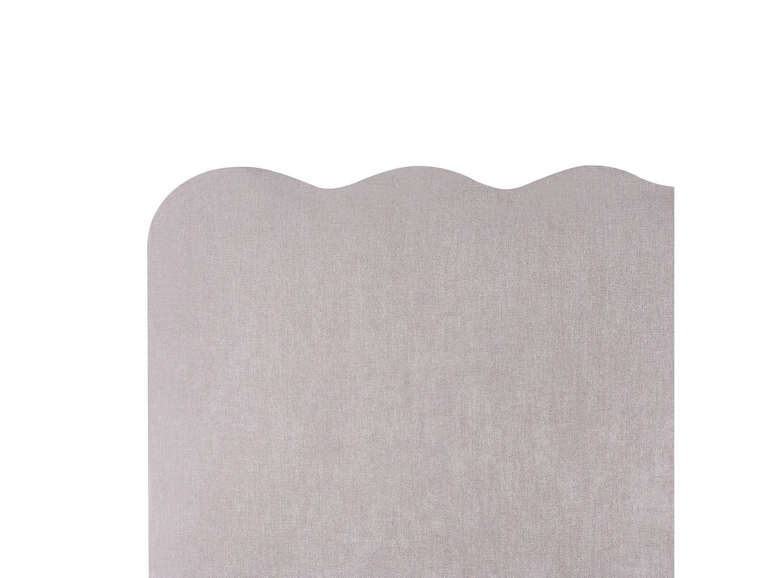 Lit ottoman Tissu NANTERRE 160 x 200 cm Beige