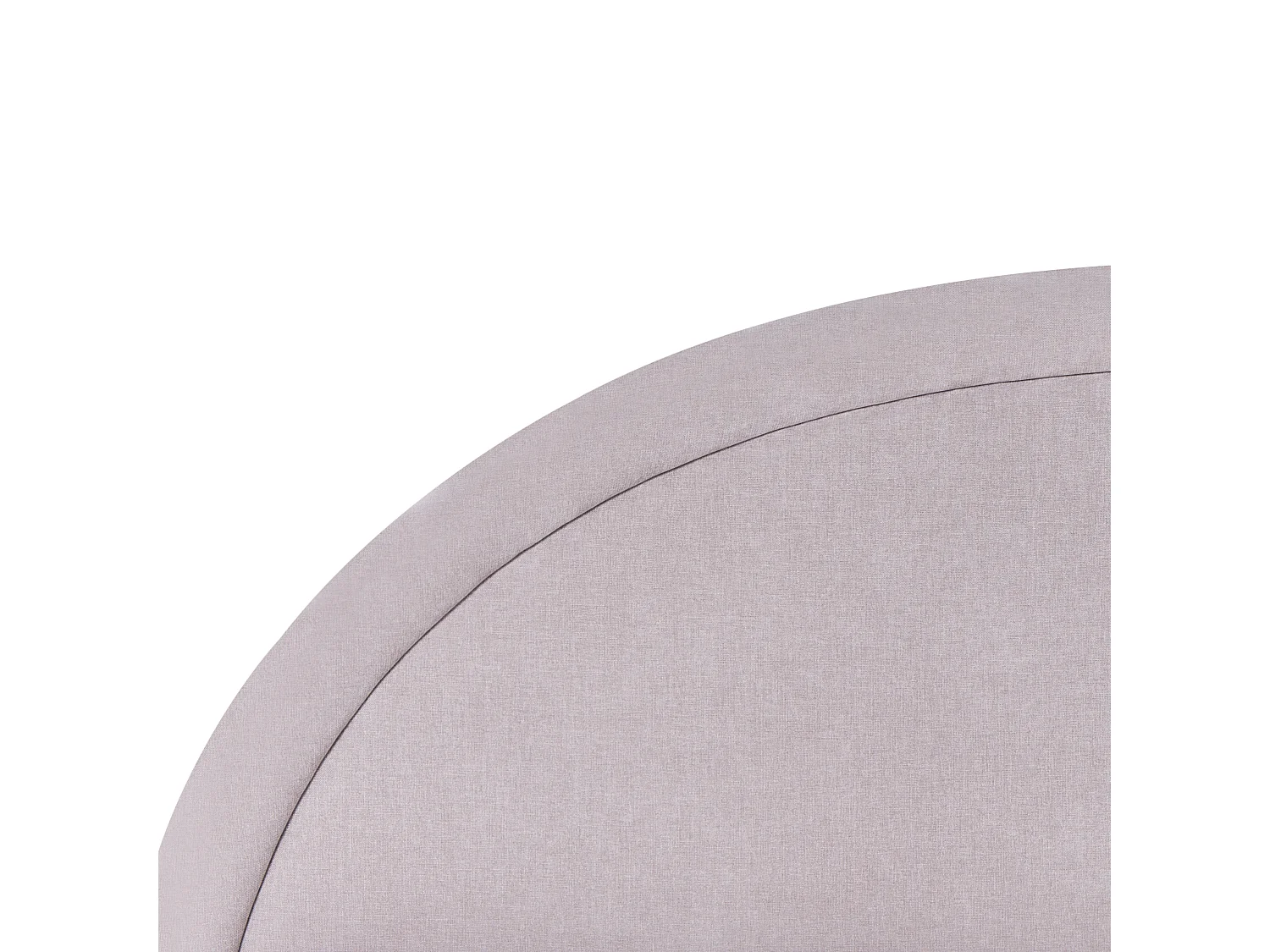 Lit ottoman Tissu chenille MOUZON 160 x 200 cm Taupe