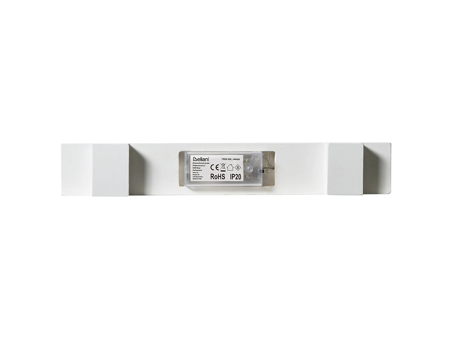 Décoration de Noël LED BILLAN 31 cm Blanc