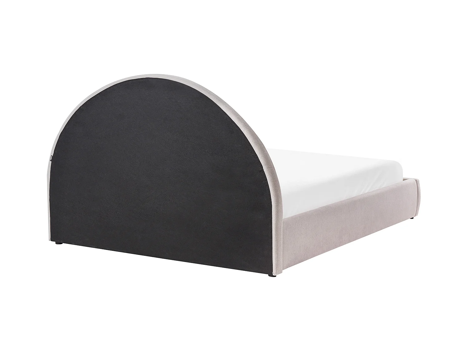 Lit ottoman Tissu MOUZON 140 x 200 cm Beige