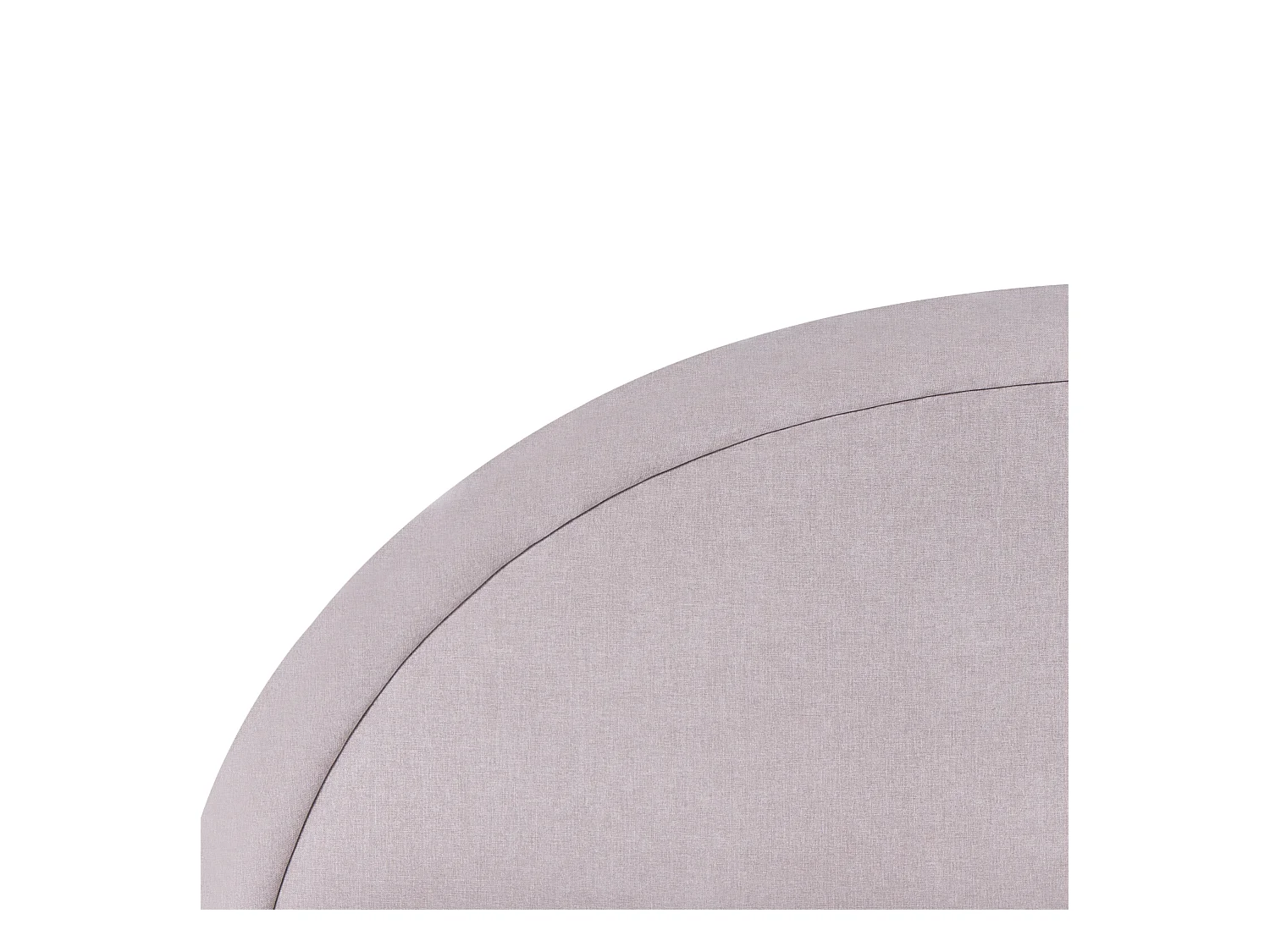 Lit ottoman Tissu MOUZON 140 x 200 cm Beige