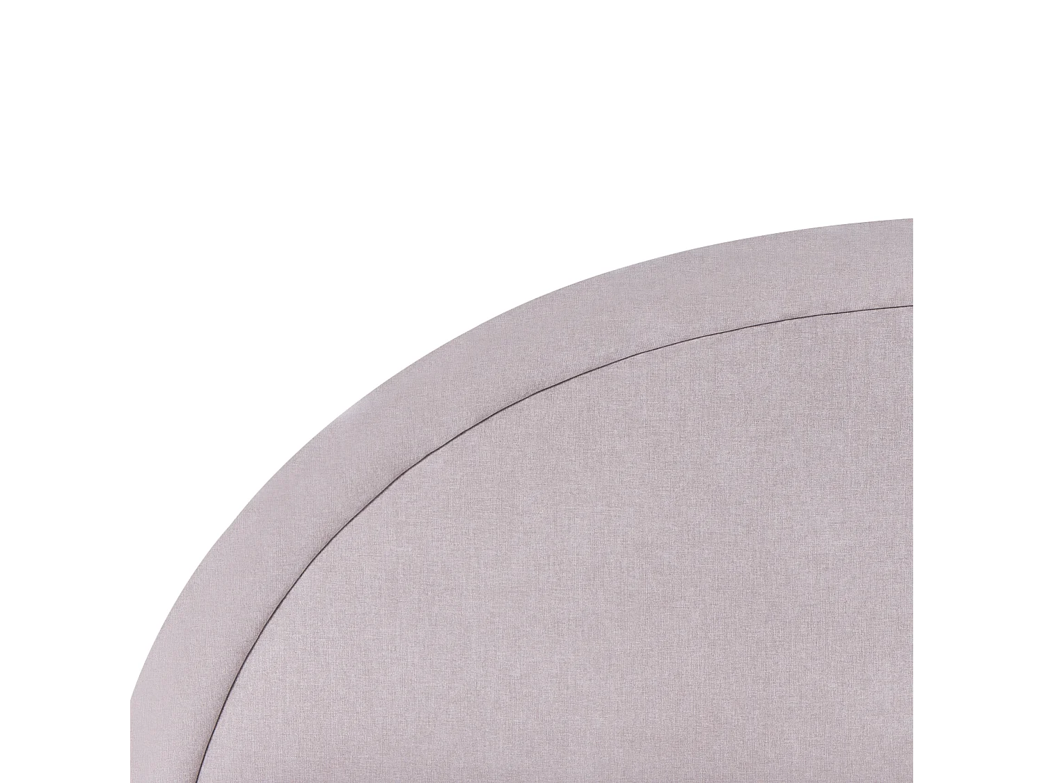 Lit ottoman Tissu chenille MOUZON 140 x 200 cm Taupe