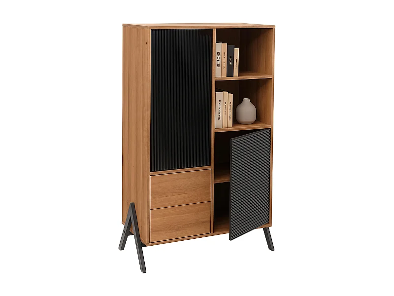 Armoire haute MCW-O40,  naturel